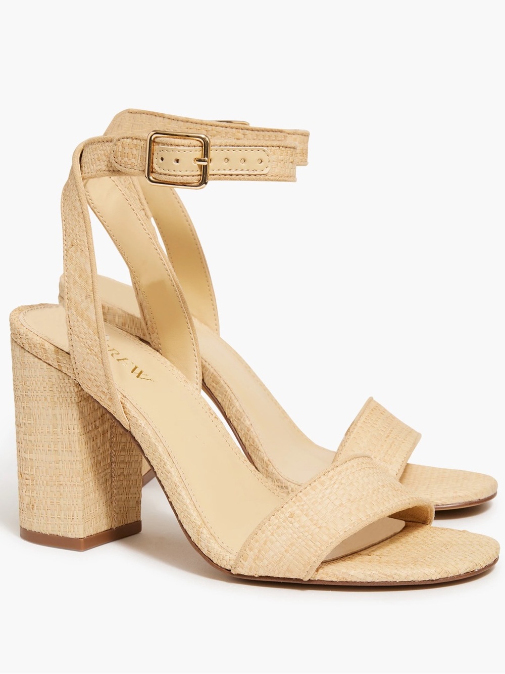 Jcrew Woven heeled sandals 9.5 - NEW